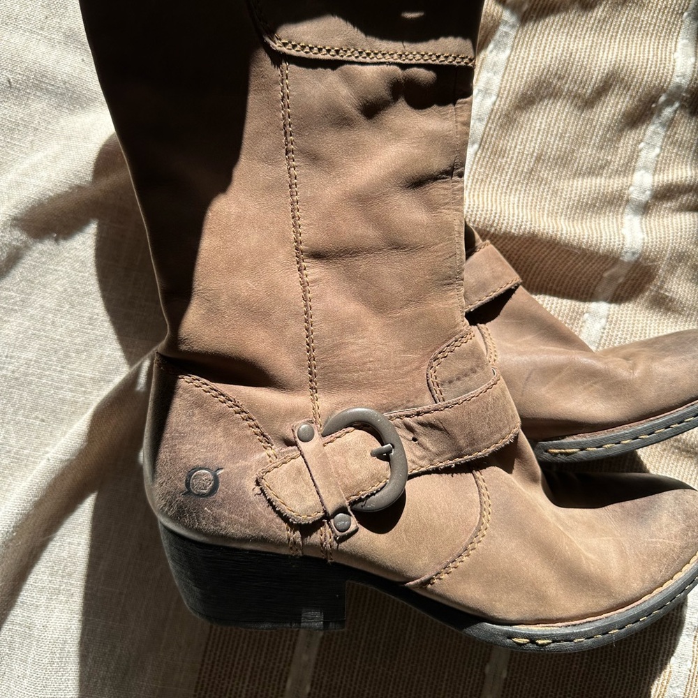 Born Leather Riding Boots